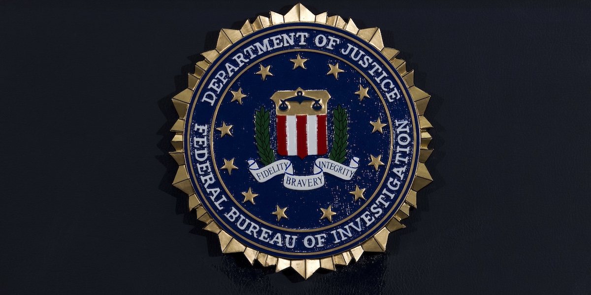 Lo stemma dell'FBI