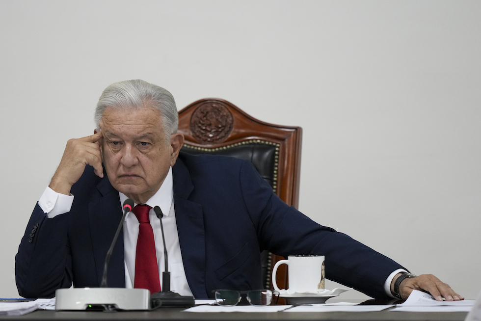 Il presidente merricano Andrés Manuel López Obrador il 2 agosto 2024