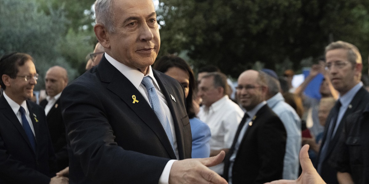 Il primo ministro israeliano Benjamin Netanyahu (Naama Grynbaum/Pool Photo via AP)