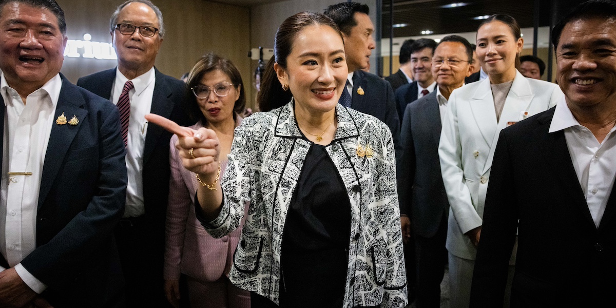 Paetongtarn Shinawatra (Lauren DeCicca/Getty Images)