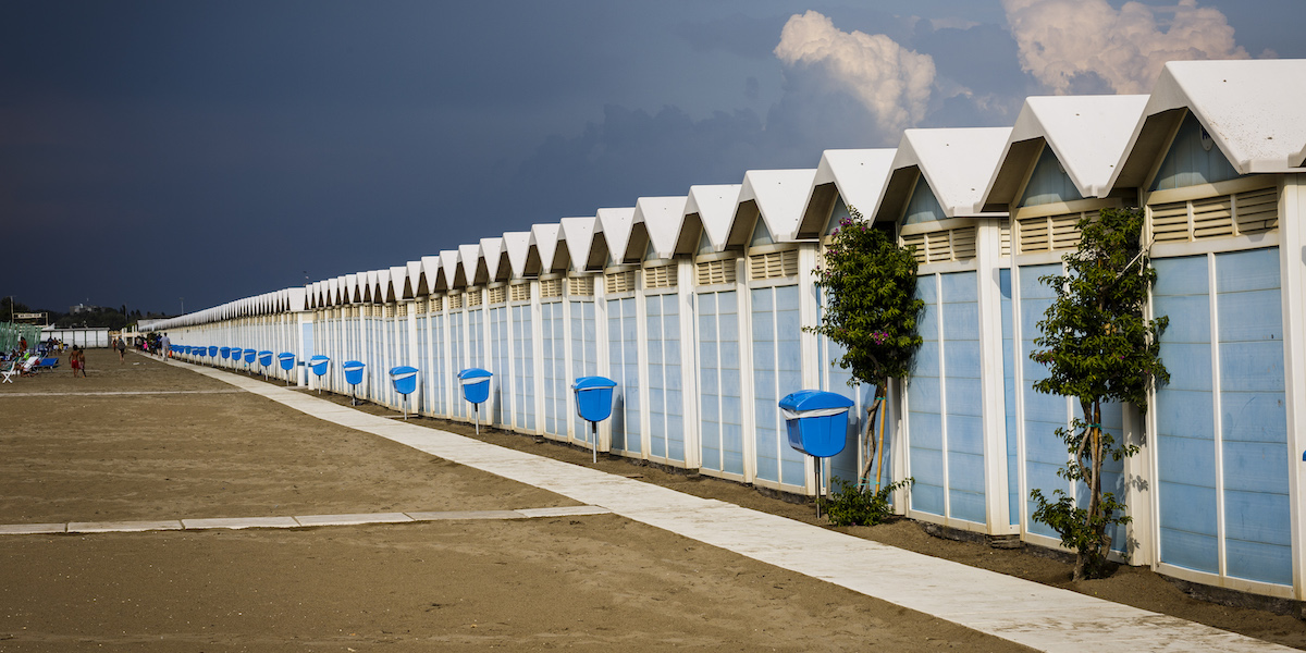 Una spiaggia del Lido di Venezia (Tristan Fewings/Getty Images)