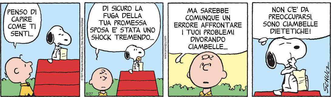 Peanuts 2024 agosto 27