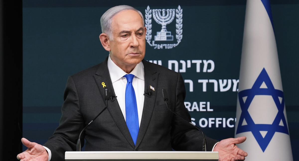 Benjamin Netanyahu (AP Photo/Ohad Zwigenberg)