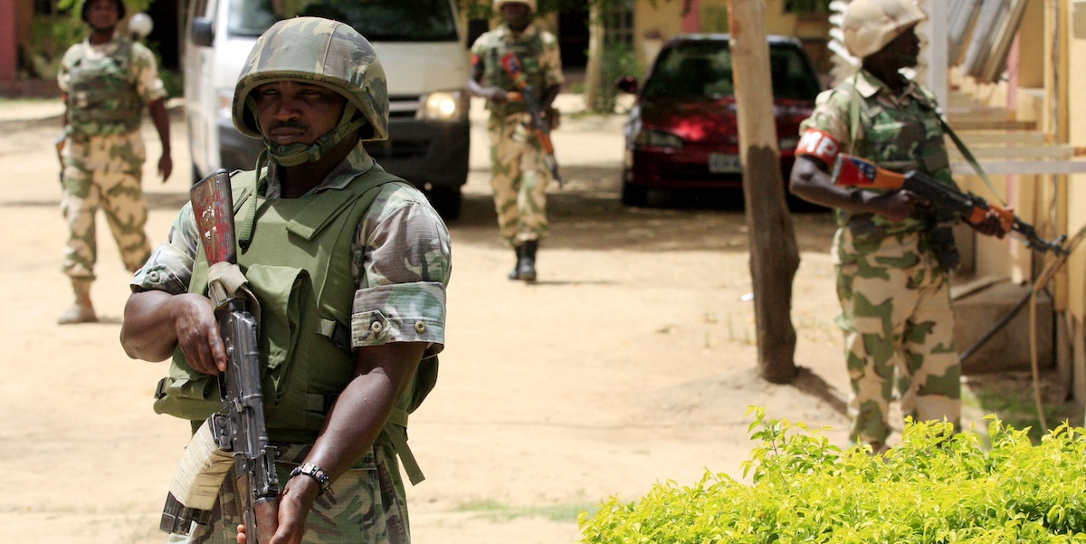 Soldati nigeriani (AP Photo/Jon Gambrell, File)