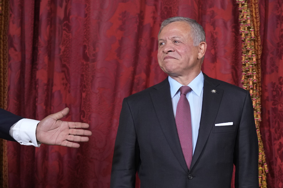 Il re di Giordania Abdullah II