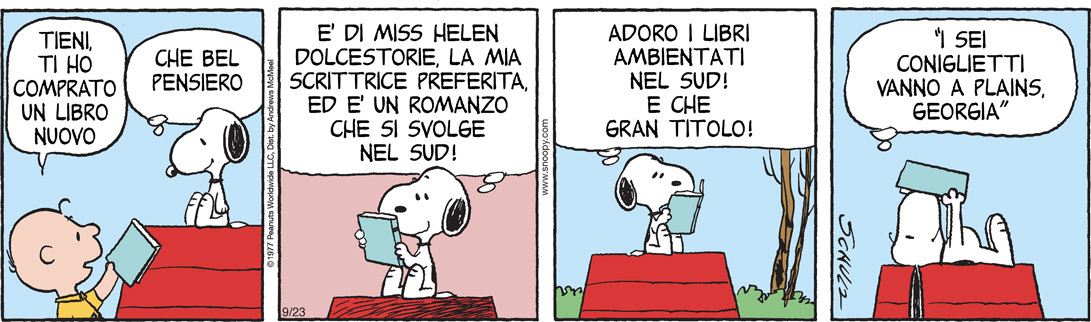 Peanuts 2024 settembre 23