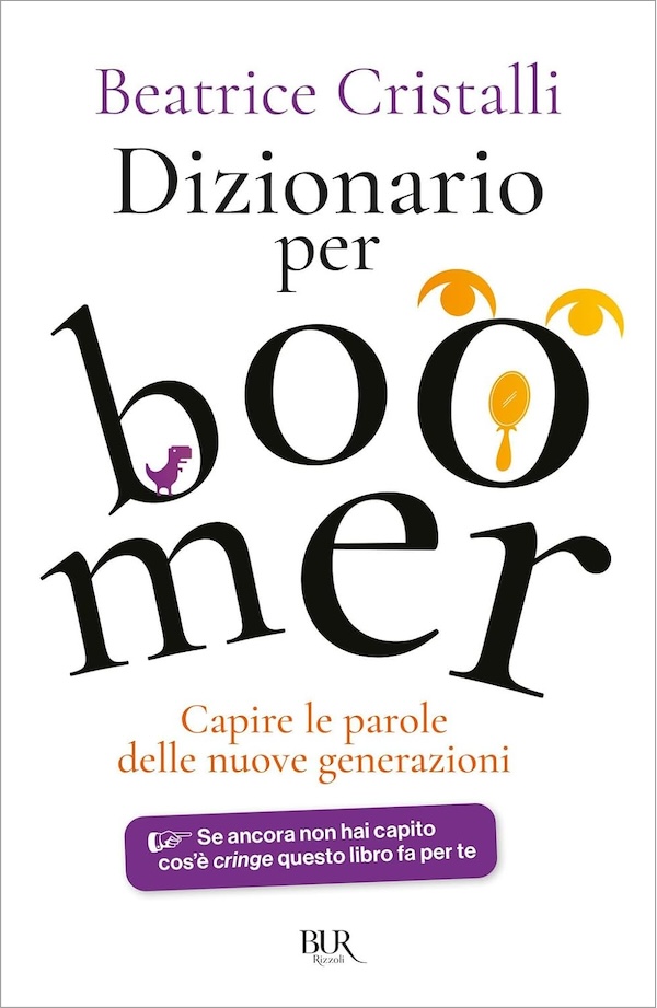 La copertina di "Dizionario per boomer"