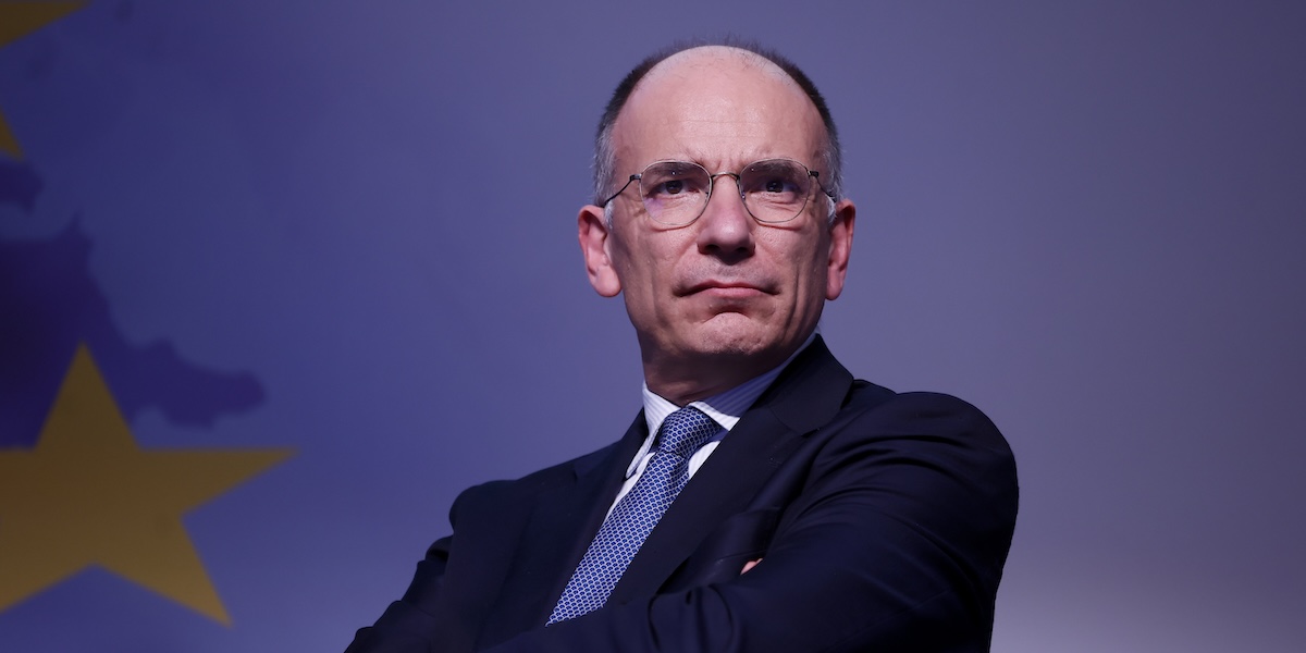 Enrico Letta (Cecilia Fabiano/LaPresse)