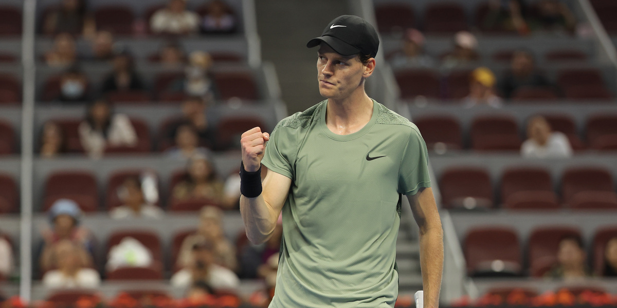 Jannik Sinner, 23 anni, giocherà la sua ventiduesima finale (Lintao Zhang/Getty Images)