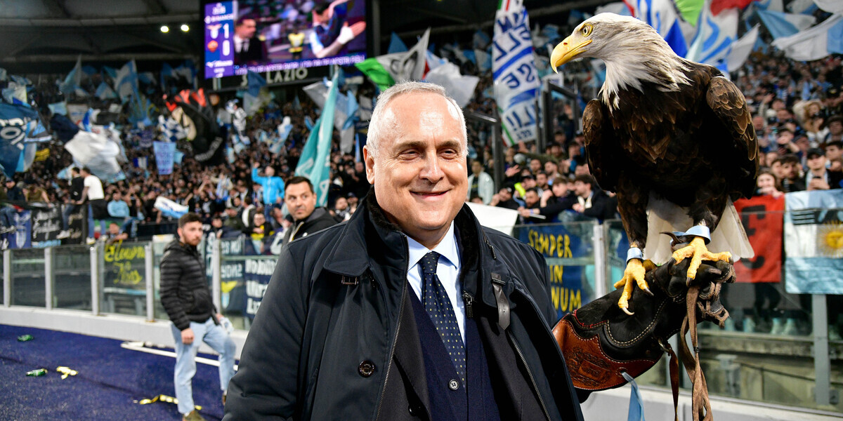 Il presidente della Lazio e senatore di Forza Italia Claudio Lotito (Marco Rosi - SS Lazio/Getty Images)