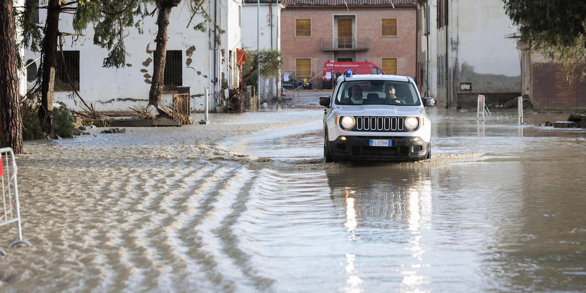 Traversara, 4 ottobre 2024 (ANSA/ Fabrizio Zani / Pasquale Bove)