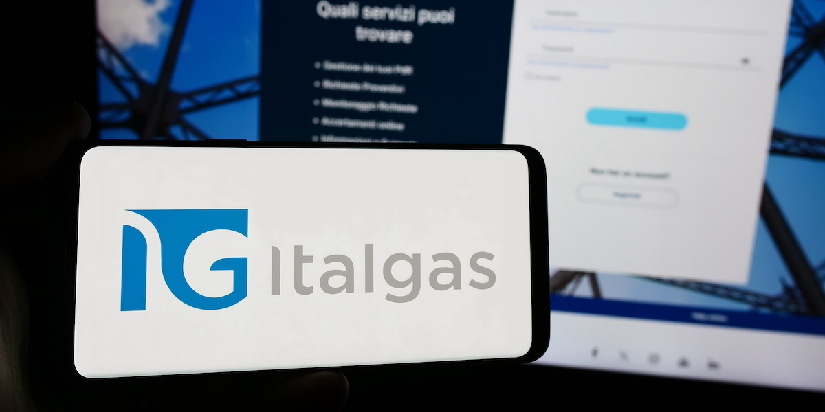 il logo di italgas