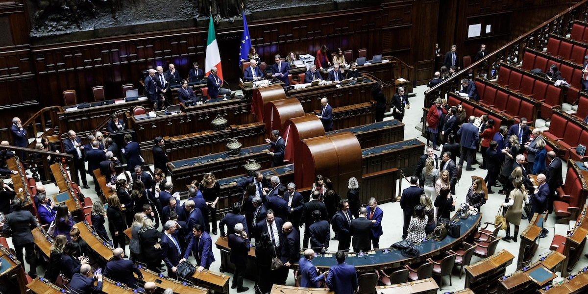 Il Parlamento riunito in seduta comune alla Camera