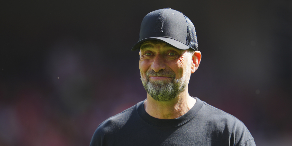 Jürgen Klopp, 57 anni, ha allenato il Liverpool dal 2015 al 2024 AP Photo/Jon Super)