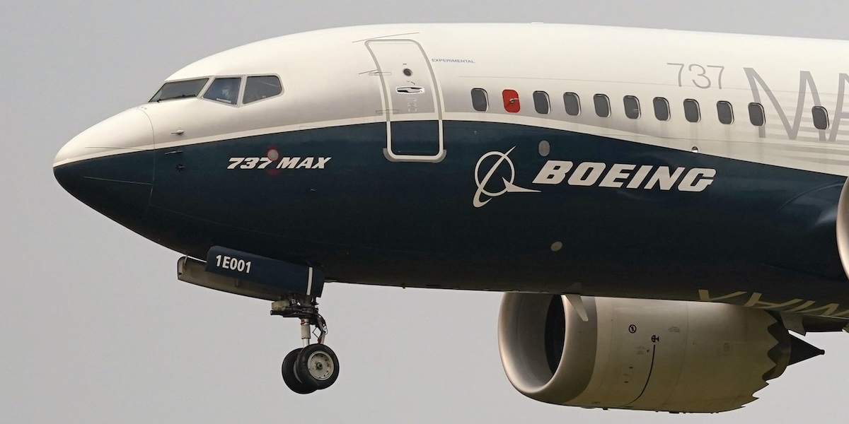 Un aereo Boeing