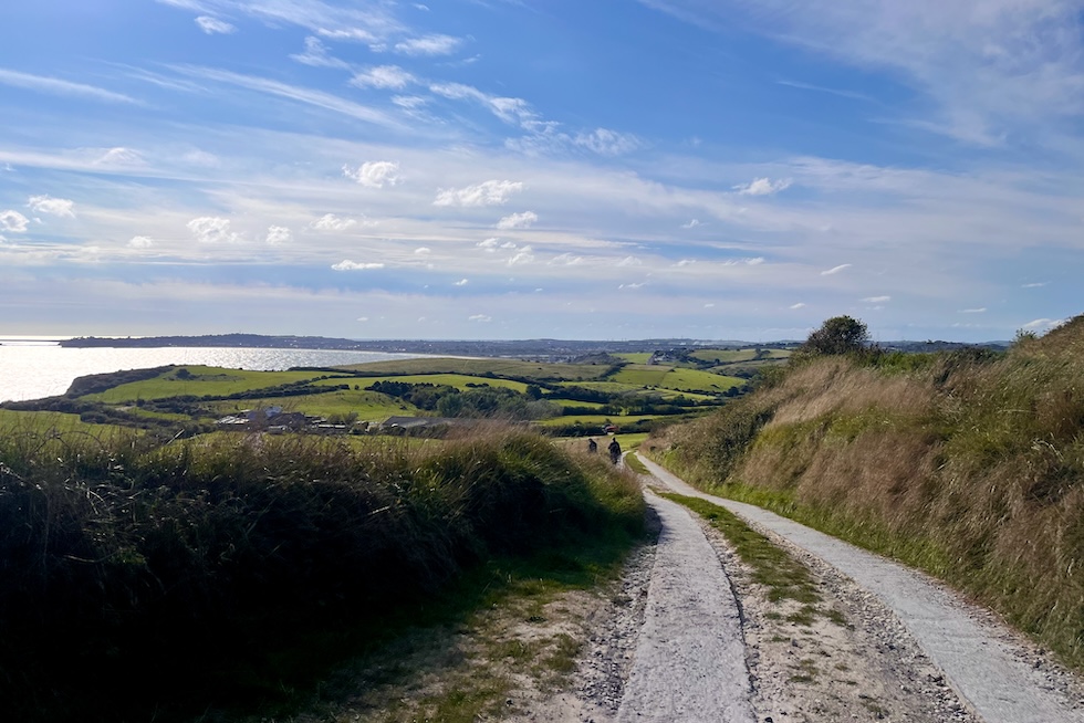 La costa di Osmington, vicino a Portland, il 5 ottobre