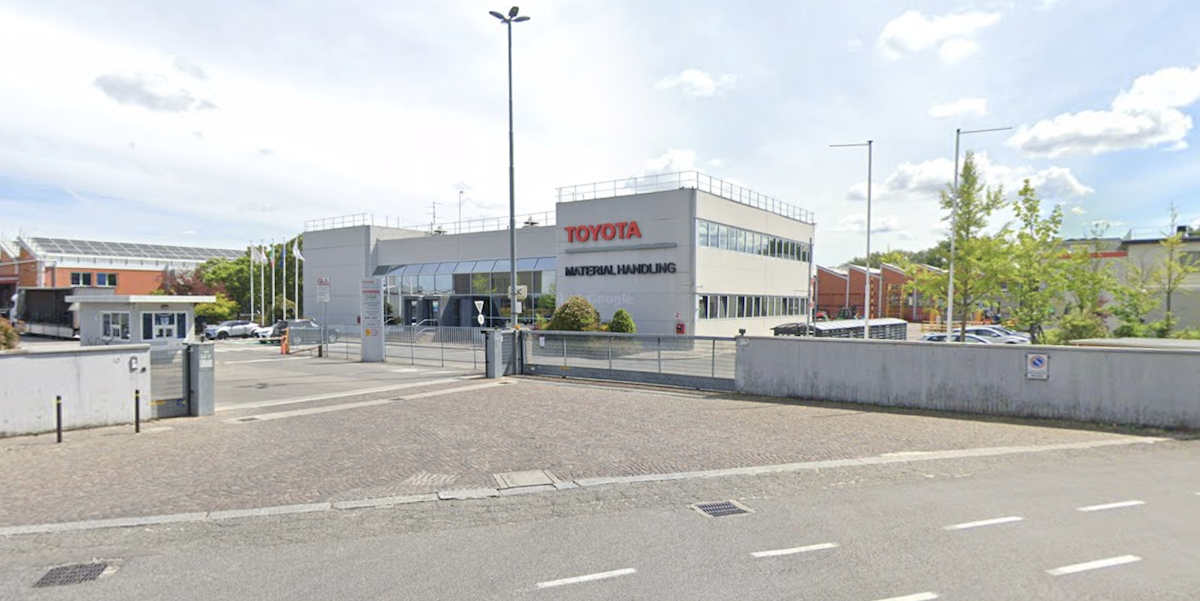 Lo stabilimento della Toyota Material Handling a Bologna (Google Street View)