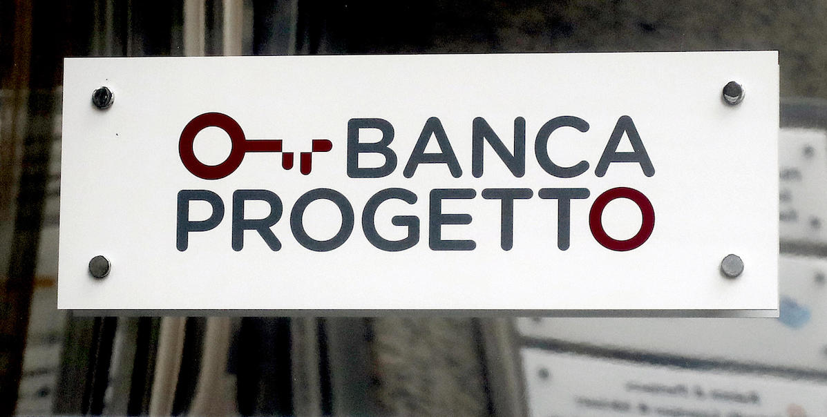 La sede di Banca Progetto in via Bocchetto a Milano, 24 ottobre 2024 (ANSA/MOURAD BALTI TOUATI)