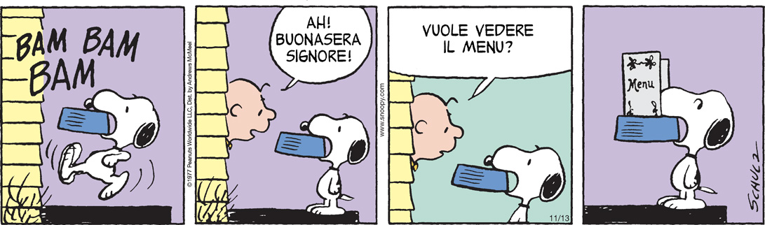 Peanuts 2024 novembre 13