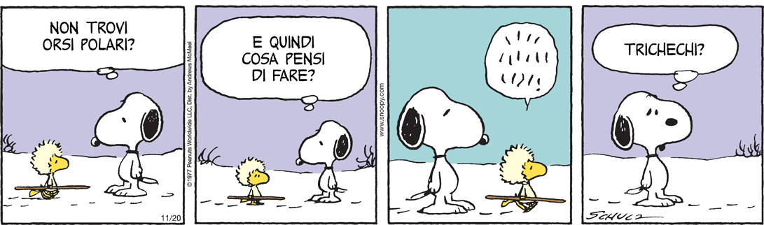 Peanuts 2024 novembre 20