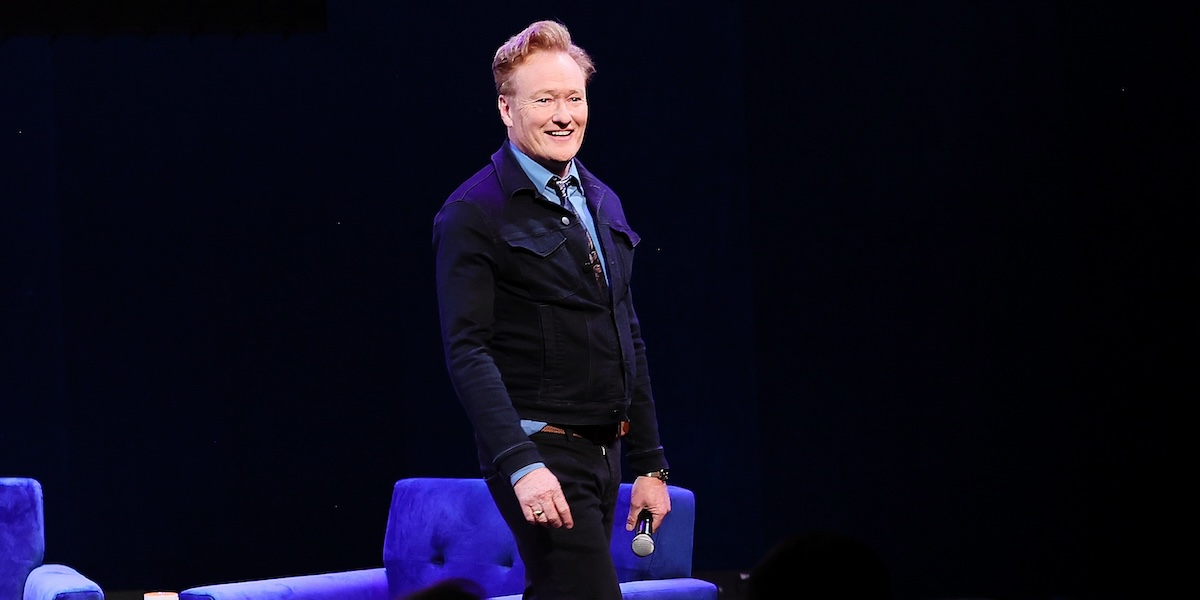 Conan O'Brien nel 2023 (Theo Wargo/Getty Images for SiriusXM)