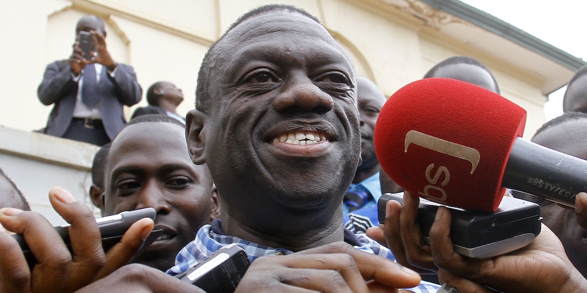 Kizza Besigye (AP Photo/Stephen Wandera)