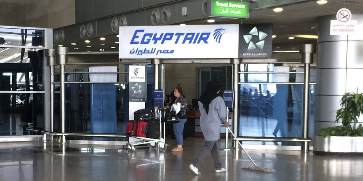 L'aeroporto del Cairo, in Egitto (AP Photo/Amr Nabil, File)