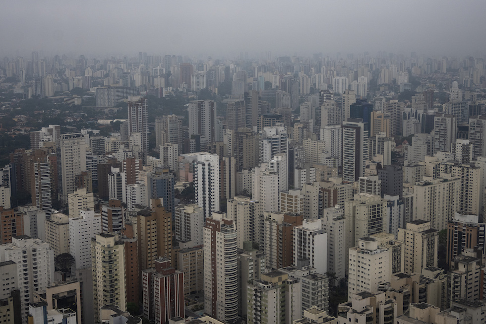 La città di San Paolo in una foto del 2022