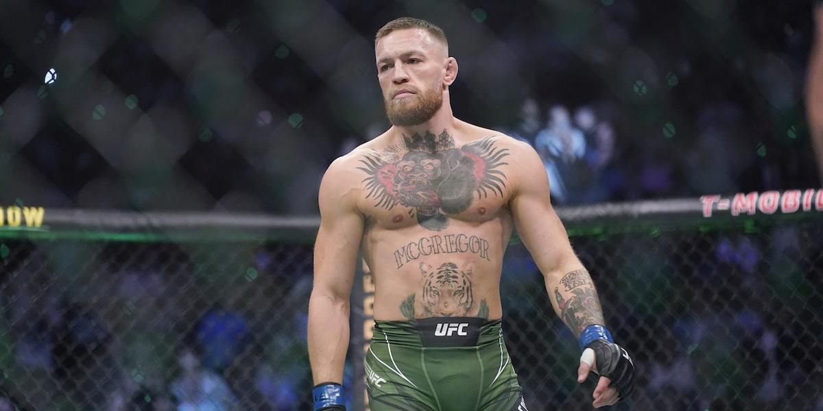 Conor McGregor AP Photo/John Locher)