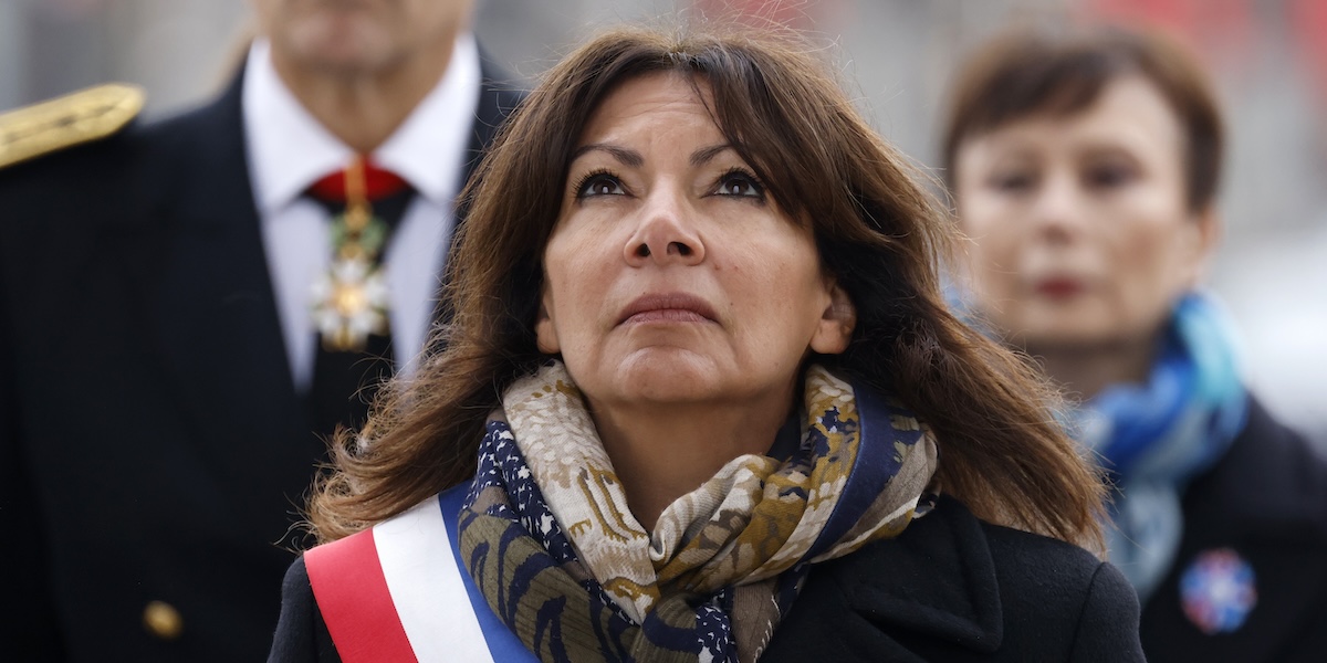 Anne Hidalgo l'11 novembre 2024