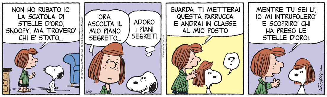 Peanuts 2024 dicembre 02