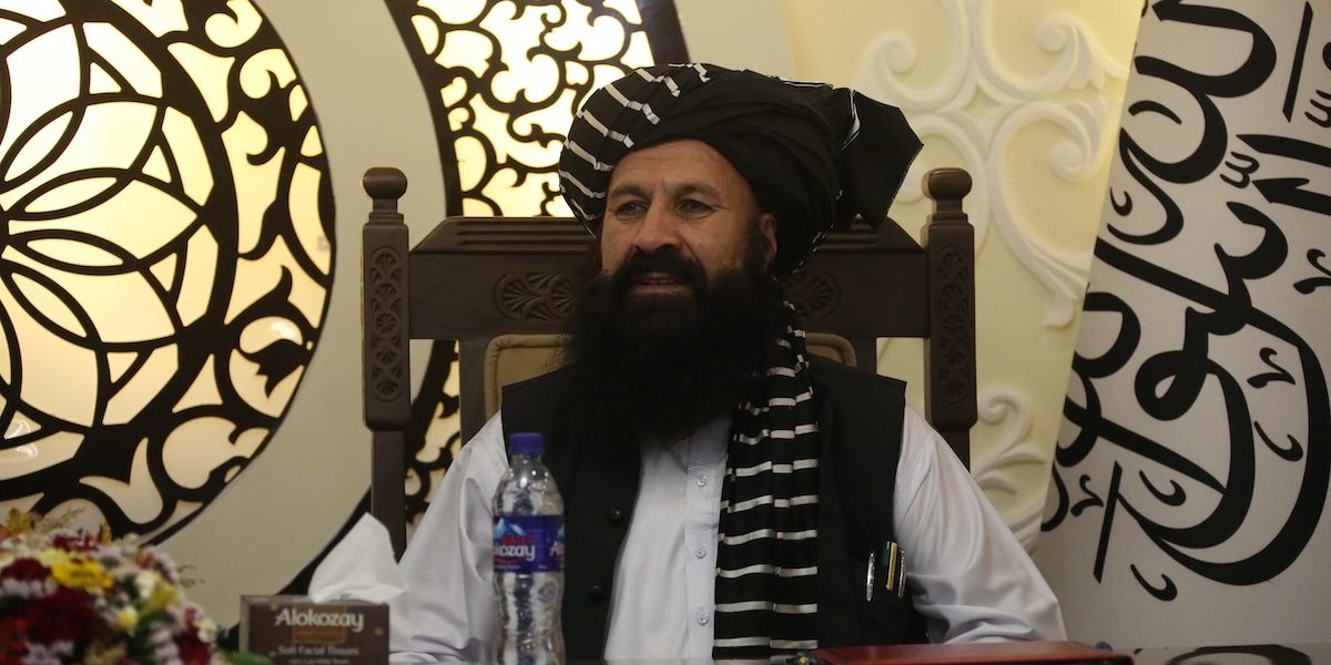 Khalil Haqqani a luglio (Saifurahman Safi/Xinhua via ZUMA Press)