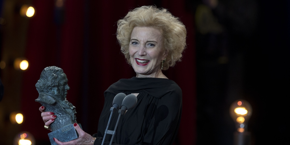 Marisa Paredes durante una premiazione nel 2018 (AP Photo/Paul White)