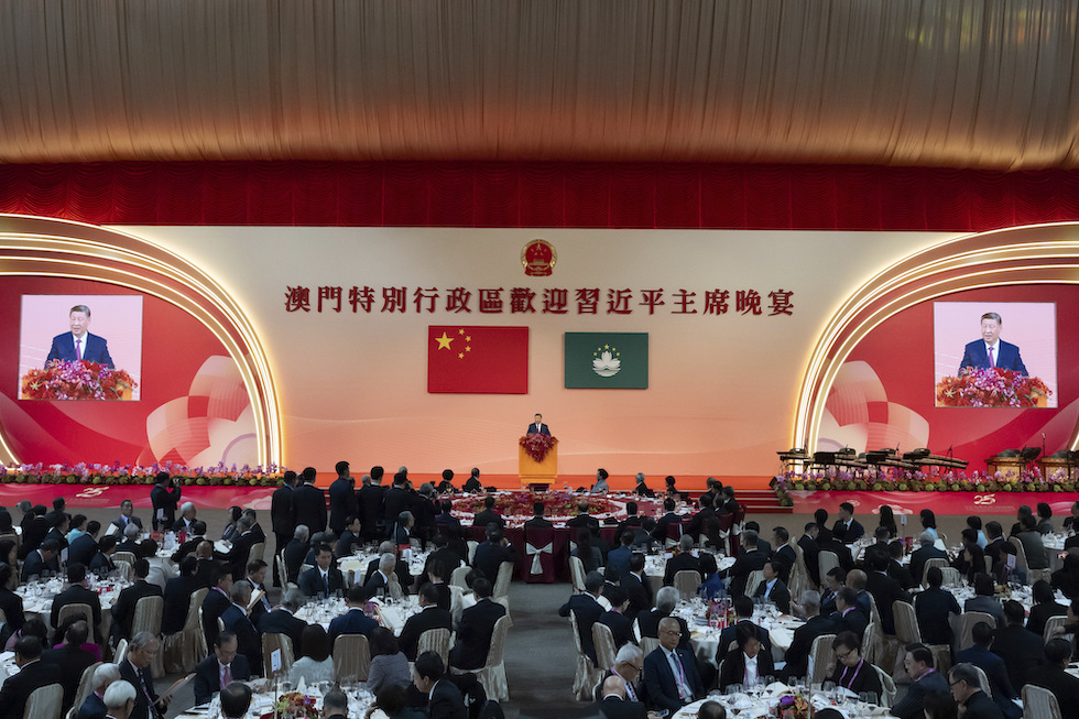 Xi Jinping il 19 dicembre 2024 a Macao